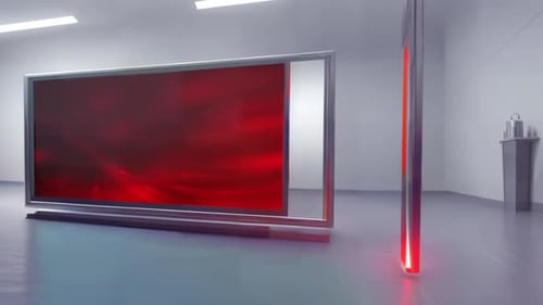 Interactive Broadcast Experience: Engaging Virtual TV Studio Set with Chroma Key