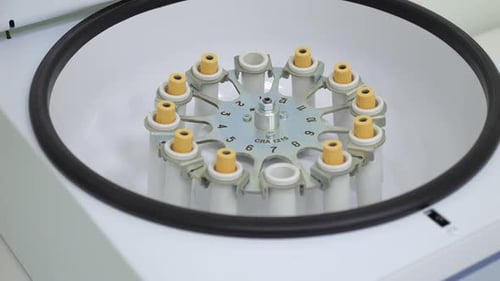 Centrifuge Used in Scientific Laboratory