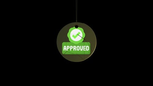 Approved Icons Animation