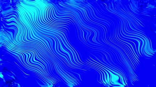 Amazing new liquid line wave motion. Abstract silky fantastic blue gradient background