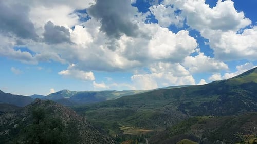 Countryside Cloudy Sky 1 (Timelapse)