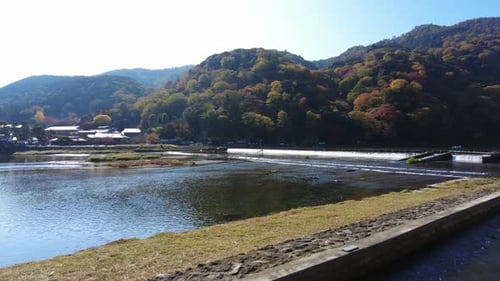Mountain Autumn River