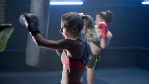 Cinematic Shoot of Kickboxing