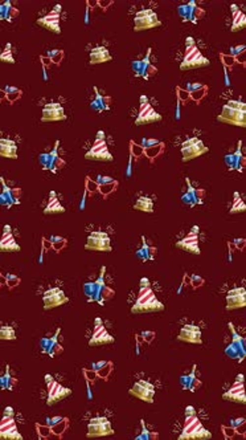 Celebration Party Birthday Festive Event Pattern