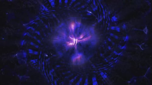 Futuristic Saphere Energy Vortex Animation 1