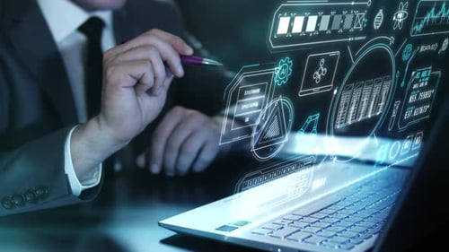 Utilisation de données scientifiques sur une interface virtuelle