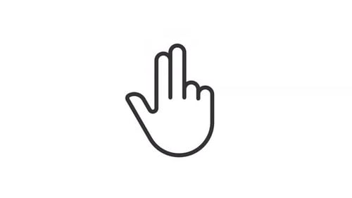 Animated Multi Touch Linear Icon