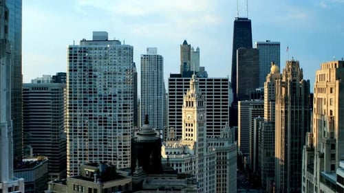 Breathtaking And Beautiful View Of Chicago City