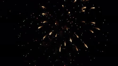 Christmas Night Fireworks