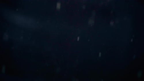 Dark Background with Glittering Particles Animation