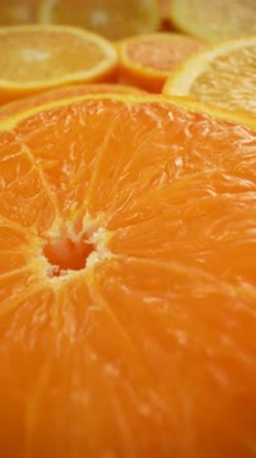 Vertical Video of Fresh Oranges 11
