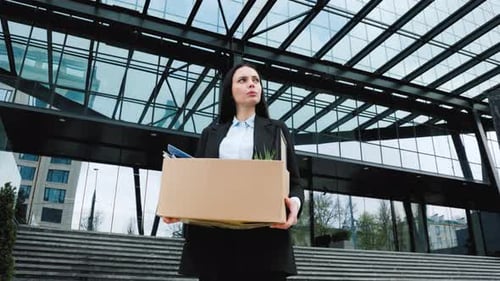 Woman Struggling After Job Dismissal