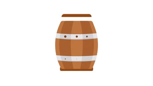 Wooden Barrel Food
