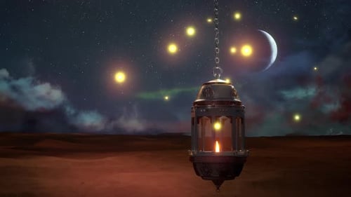 Ramadan-Laterne-Hintergrund
