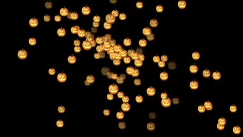 Jack O lantern Halloween Background 1A