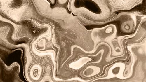 Abstract Fluid Motion Background with Flowing Liquid Marble Patterns