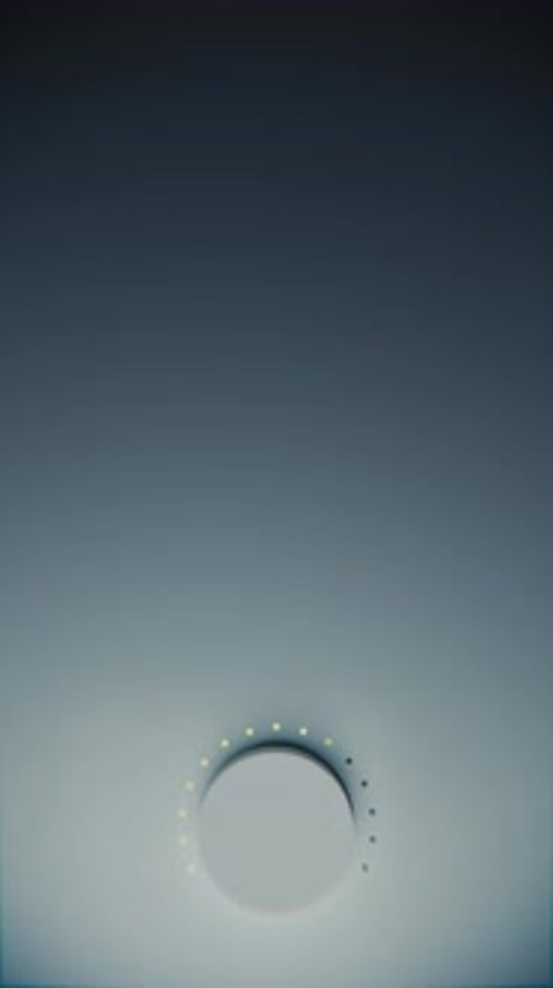 Vertical Knob Turning Loop with Indicator Lights