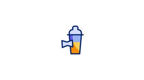 Animiertes Shaker-Symbol