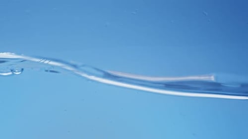 Blue Water Ripples with Gentle Waves