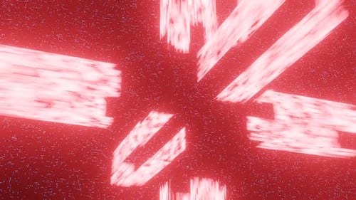 Star Wars Red Warp Effect Background