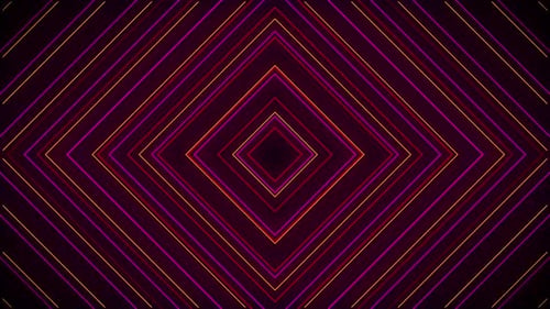 Abstrakte leuchtende Neonlinie