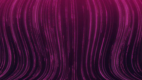 Dynamic Pink Particle Trails Abstract Flow Background
