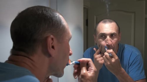 Male grooming.