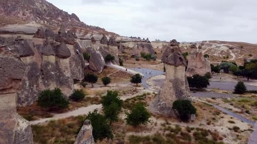 Fairy Chimneys in Cappadocia, Turkey
