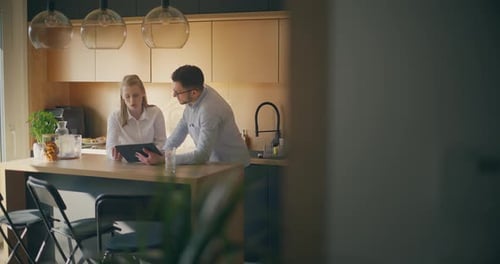 Business People Workers Talking Working in Office