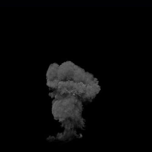 Realistic Explosion with Dynamic Smoke and Fire