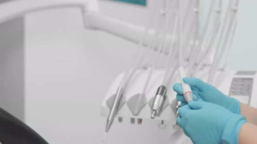 A Modern Dental Clinic is a Place Where Every Patient Can Count on Qualified Help A Dentist Prepares