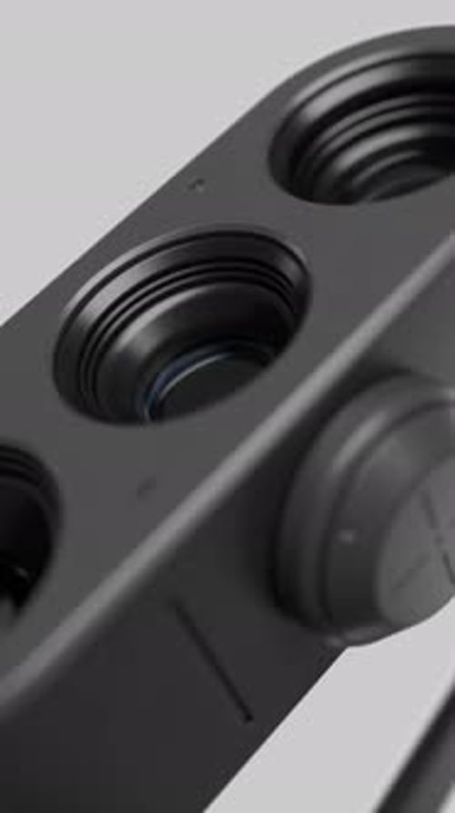 Macro details of camera gimbal