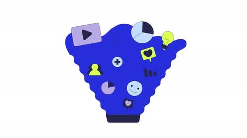 SMM gestiona la presencia en línea con animación de objetos 2D para tabletas