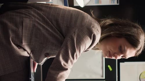 Woman Working in the Office