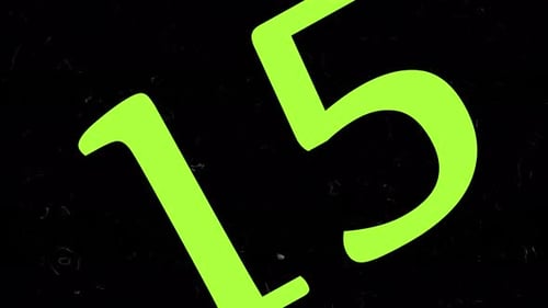 30 Second Countdown Bold Numbers