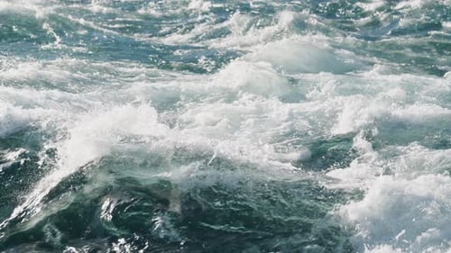 Dynamic Ocean Waves Witness the Majestic Movement of Nature in Crystal Clear Waters Captured Vividly