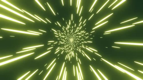 Speed flight through hyperspace vj loop background
