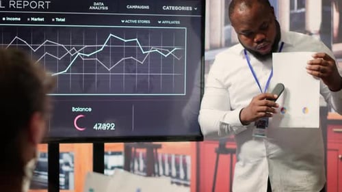 Data Presentation with Charts in Modern Workplace