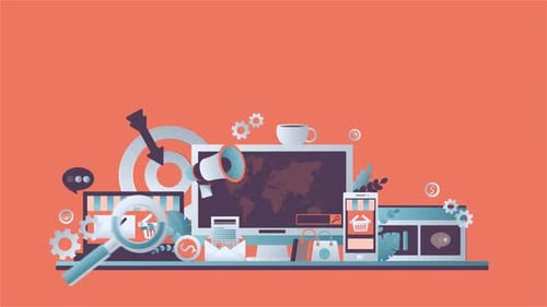 Business Statistics Elements Analysis with Magnifying Glass in Table 4K