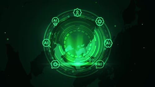 Global AI Technology Network Digital Interface