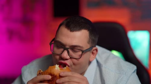 Fat Man Juicy Fatty Burger