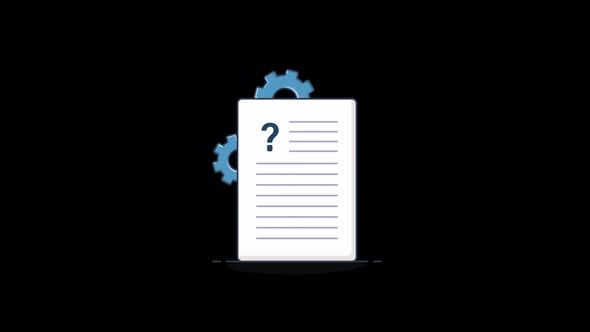 Animated Scientific Research Document Concept Video - Transparent ...