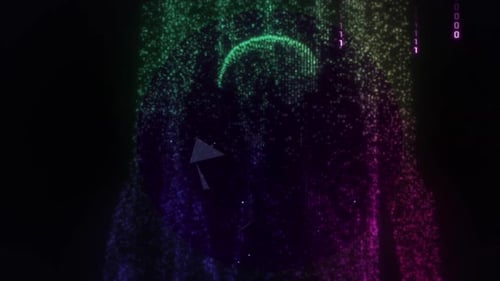 AI Neural Plexus Technology Background Loop