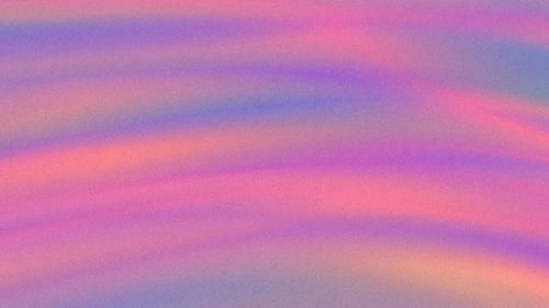 Abstract Gradient Background with Smooth Wavy Color Shift and Grain