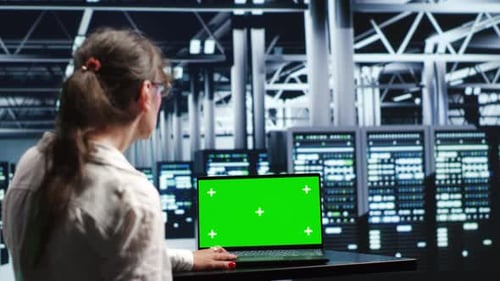 Fixierung von Zeilen auf Mockup-Laptop-Servern