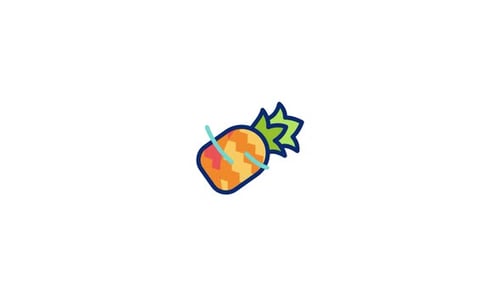 Pineapple Animated Icon