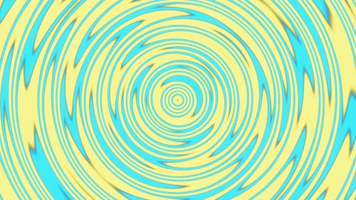 4K blue tornado abstract geometric animated seampless loop background.