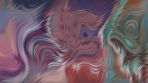 Abstract Fluid Paint Swirl Seamless Loop Background