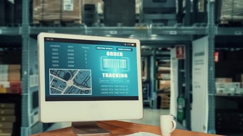 Software hábil de gestión de almacenes en computadora para monitoreo en tiempo real