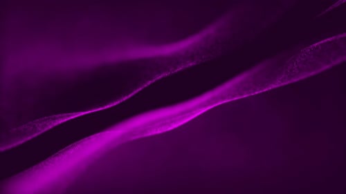Abstract Purple Particle Wave Loop Background